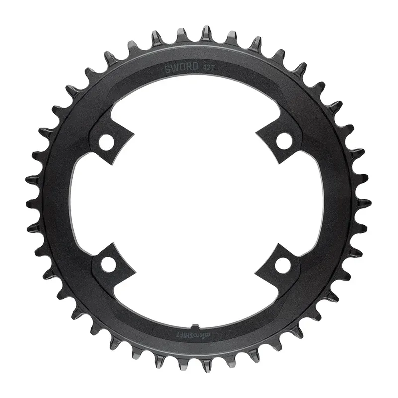 microSHIFT Chainrings - Sword 1x - 110 BCD - 40T or 42T