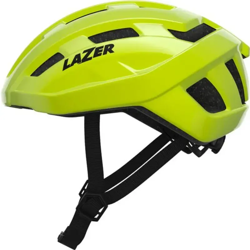 Lazer Tempo KinetiCore Helmet in Flash Yellow-2