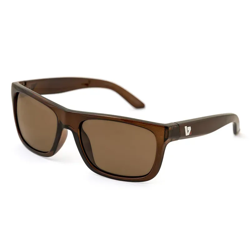 BZ Optics Urban Amber Lens Glasses in Trans Brown
