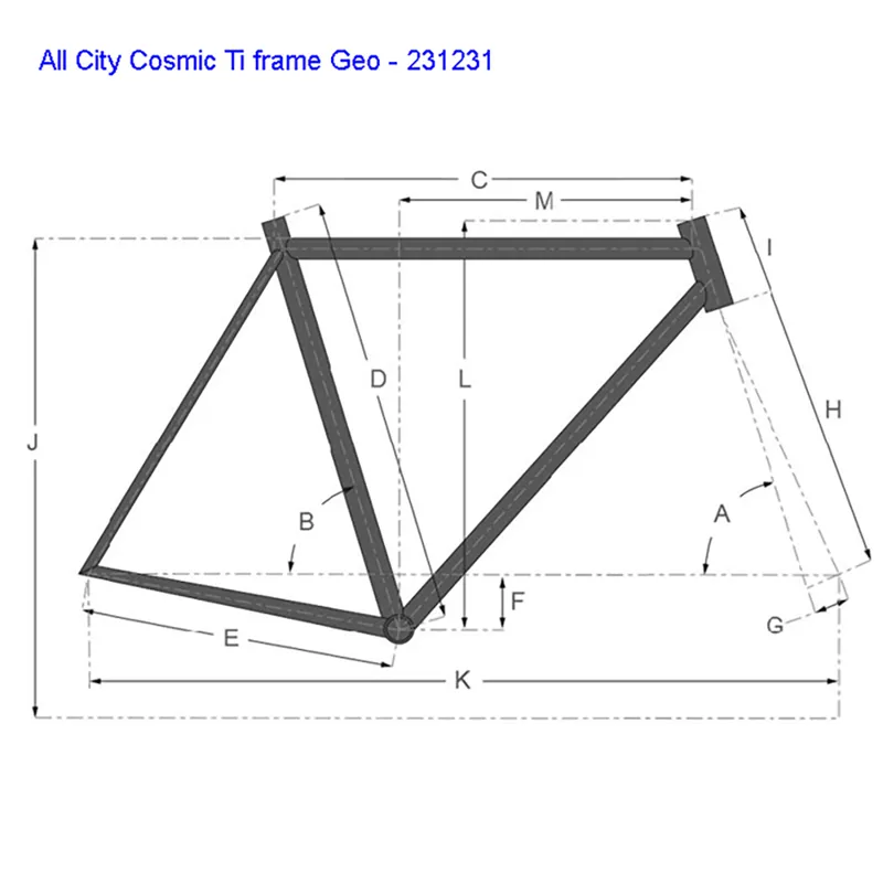 Ex-Demo All-City Cosmic Stallion Ti GRX Bike in 52cm-2