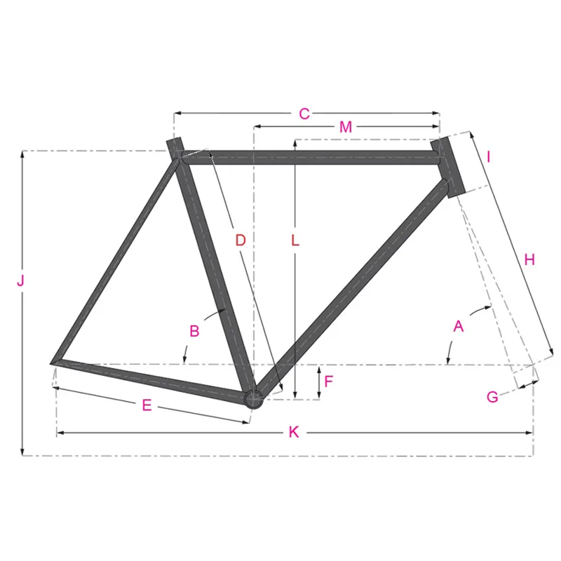 Ex-Demo All-City Zig Zag 105 Bike in Honeydew Bling - 55cm-3
