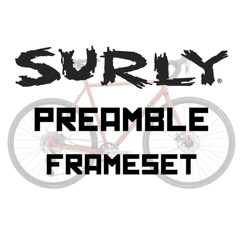 Surly Preamble Frameset in Red Hot Cheddar