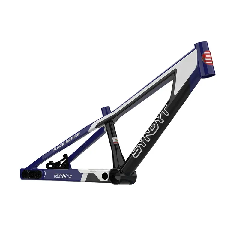 SYNDYT SYB204 Pro - Cruiser BMX Frame in Blue-1