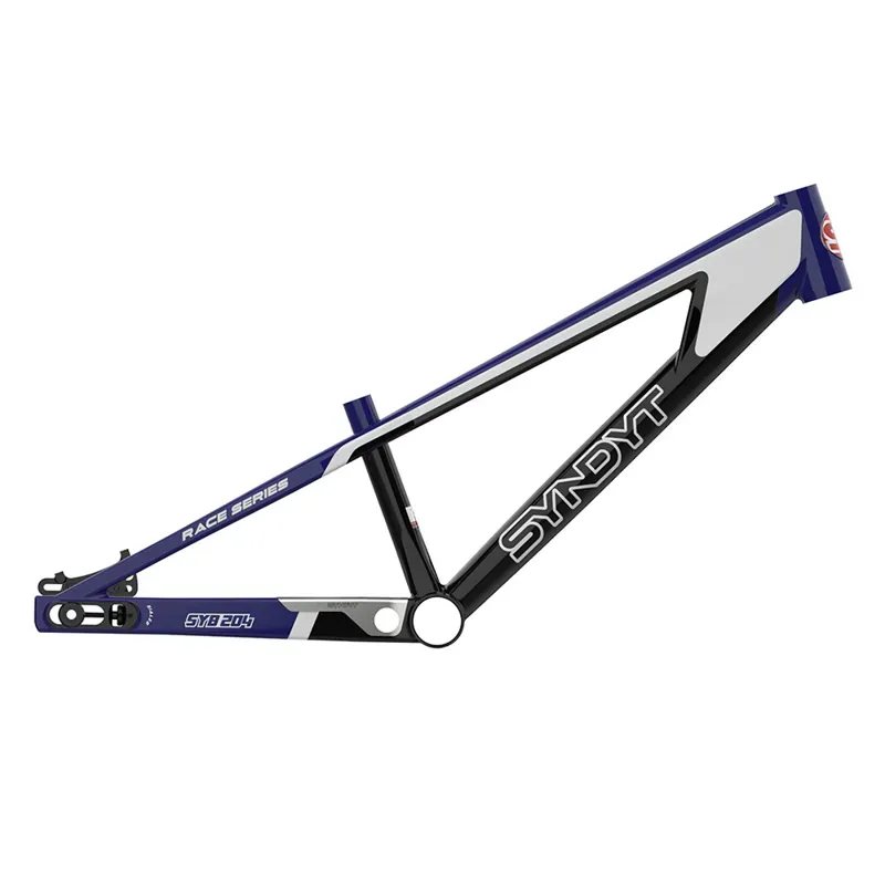 SYNDYT SYB204 Pro - Cruiser BMX Frame in Blue