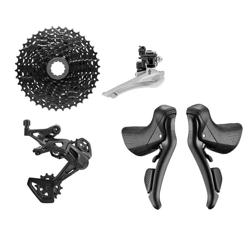 microSHIFT Groupset - Sword Black 2x9 - 11-38T