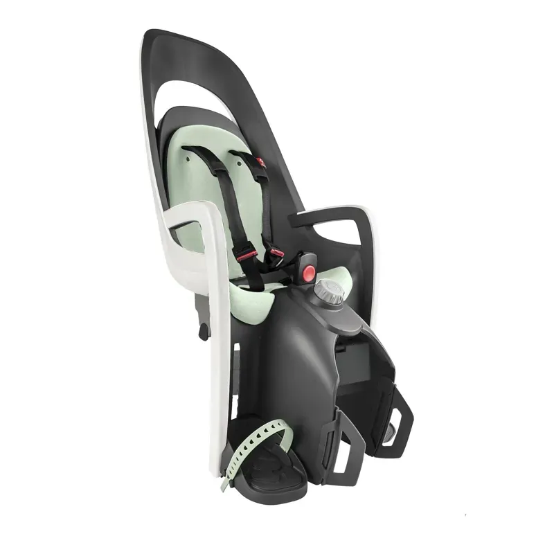Hamax Caress Child Bike Seat Pannier Rack : White/ Mint WHITE/MINT size