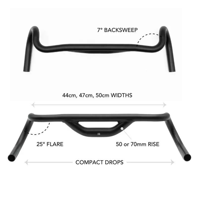 Redshift Top Shelf Handlebar - 70mm Rise-2