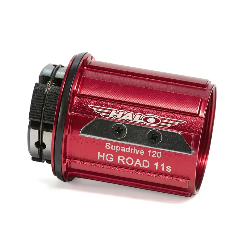 Halo GXC/RD2 Supadrive Shimano Alloy Spline Cassette Freehub Body in Red