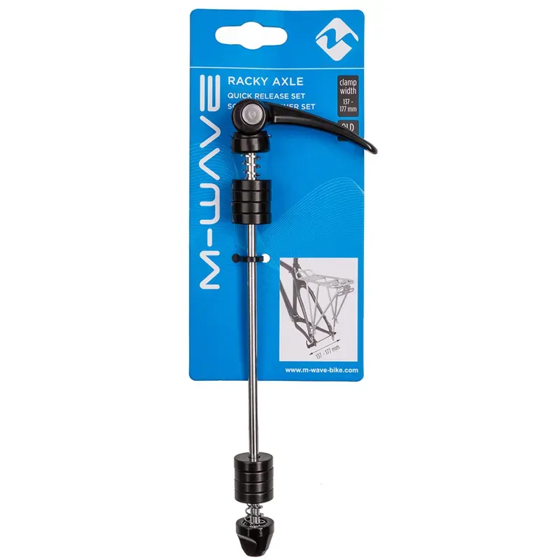 M-Wave Racky Axle XXL Quick Release Black 5x210mm