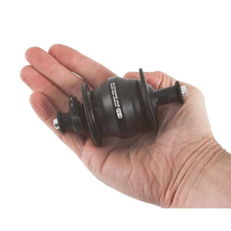 SP Dynamo SV-9 Dyno Hub - Silver-2