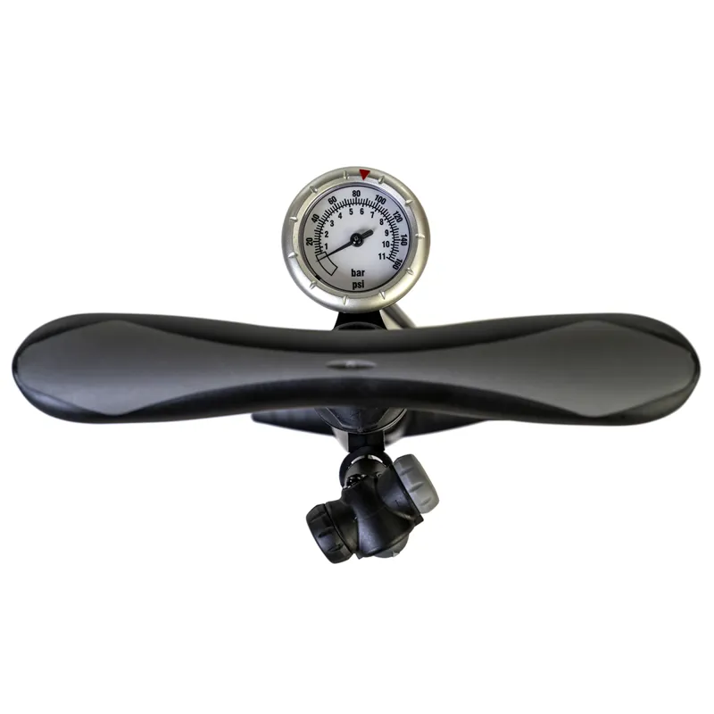 Passport Steel Track Pump Silver