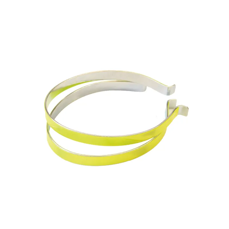 Adie Traditional Trouser Clips Hi Viz Yellow 2 Pack