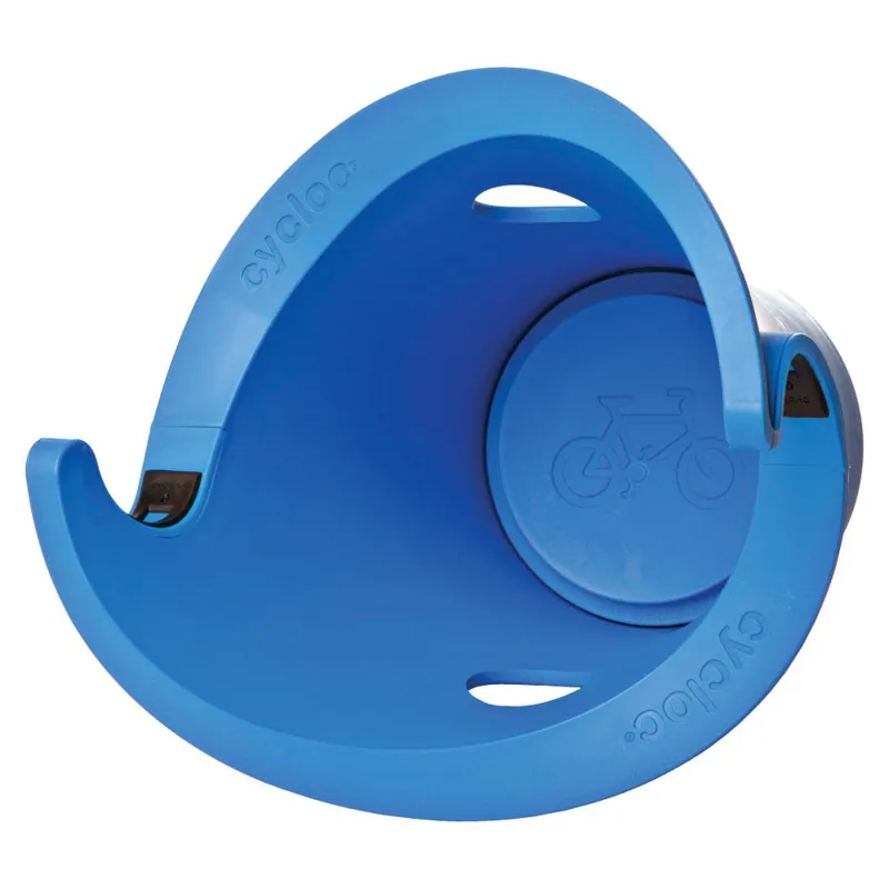 Cycloc Solo Blue Wall Mounted Bike Storeage Solution