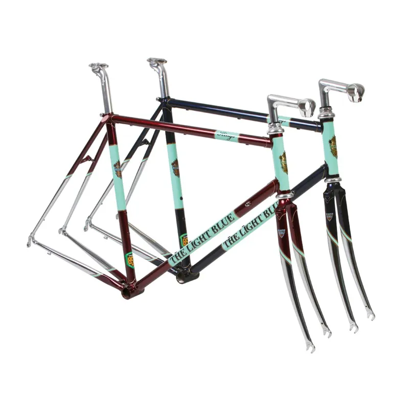 The Light Blue Kings Frameset Red/Chrome-3