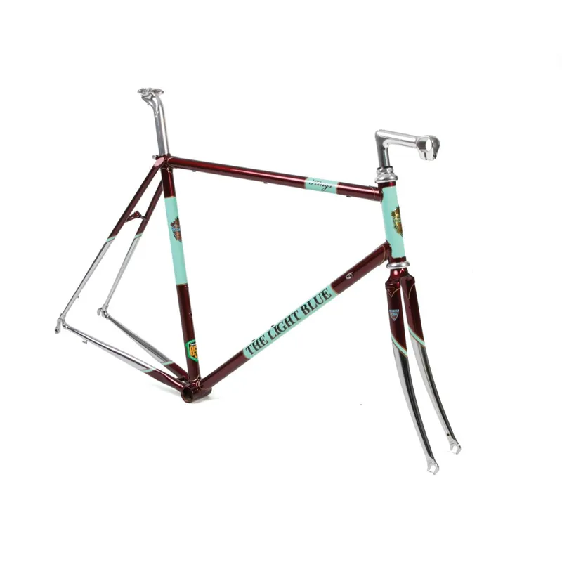 The Light Blue Kings Frameset Red/Chrome