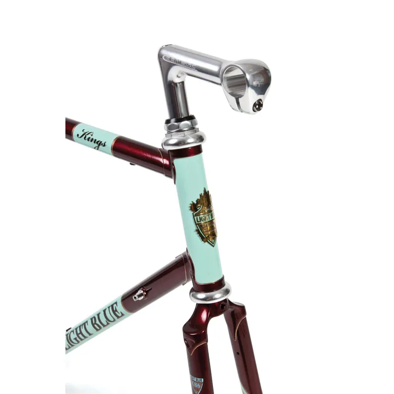 The Light Blue Kings Frameset Red/Chrome-1