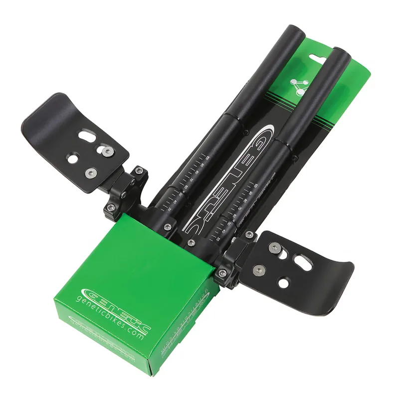 Genetic Aero Ski Bend TT Bars Black 31.8mm