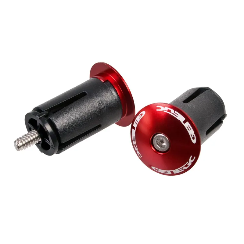 Genetic Endocrine Road Bar Plugs Red 18.2-22mm Drop Handlebar