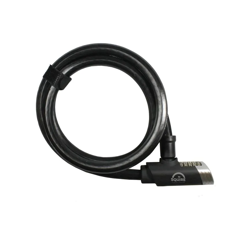 Squire Mako Combi 18 Combination Coil Cable Lock 18 x 900 / 1800mm-1
