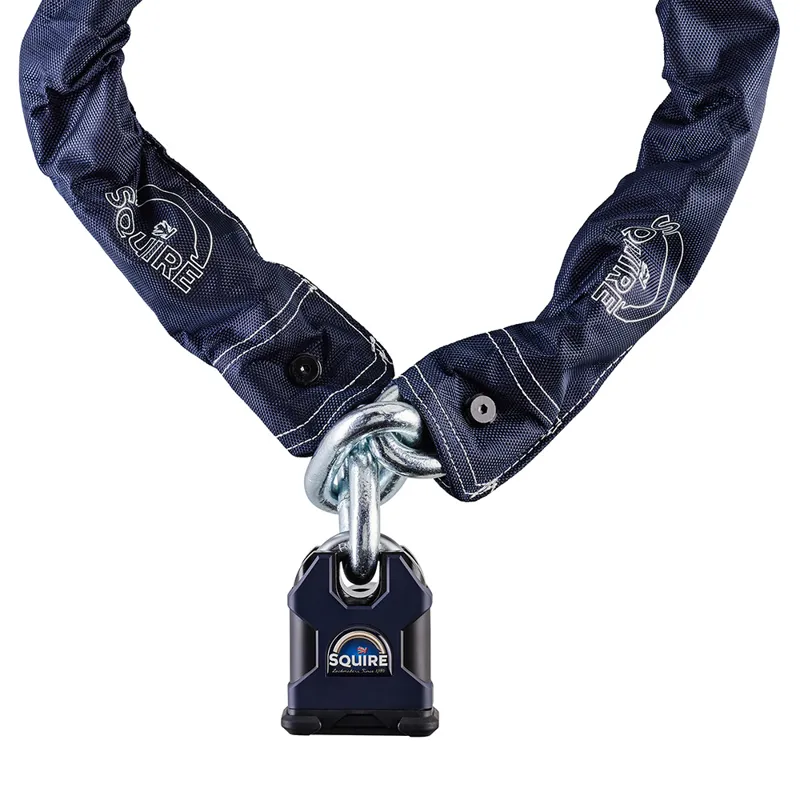 Squire Stronghold 65 Padlock And Chain Key Lock 14.5 x 1200mm