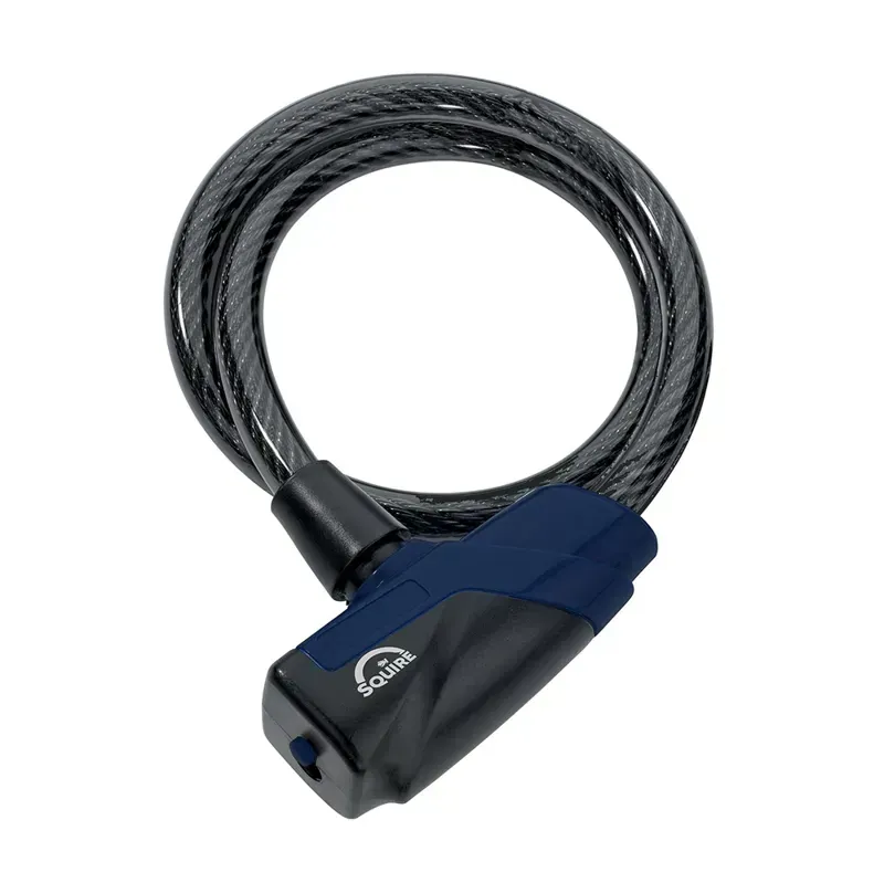 Squire Kilda 10/600 - Tough Lightweight Compact Cable Bike Lock