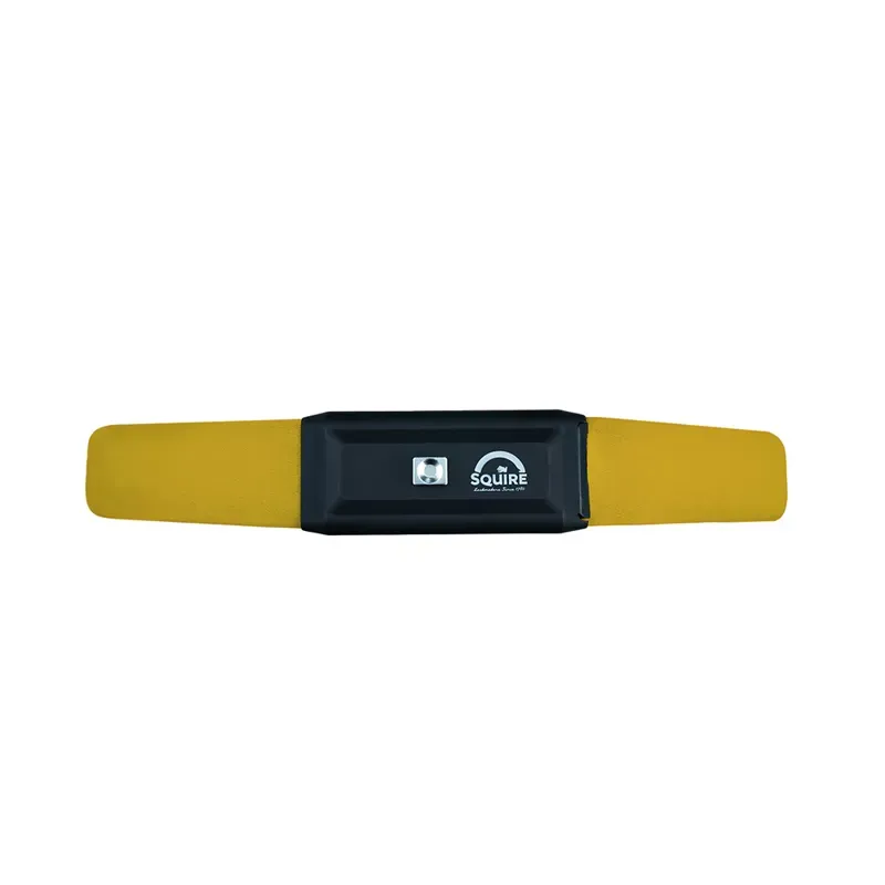Squire Straplok 35/850 - Tough and Lightweight Wearable Lock Yellow