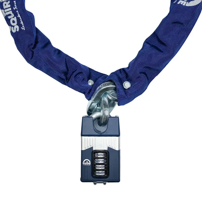 Squire Warrior 55 Chain Lock - Combination-2