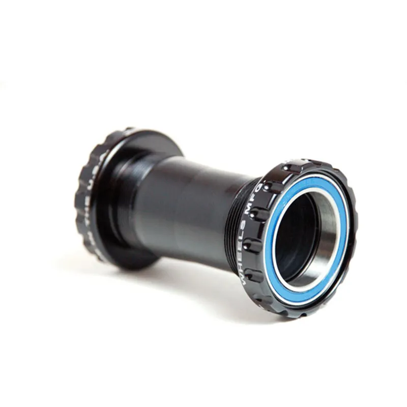 Wheels Manufacturing BSA30 Steel Bearing Bottom Bracket in Black