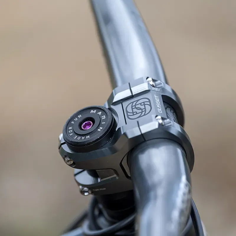 Gusset Components TS Stem - MJ Signature in Grey - 32mm or 40mm-7