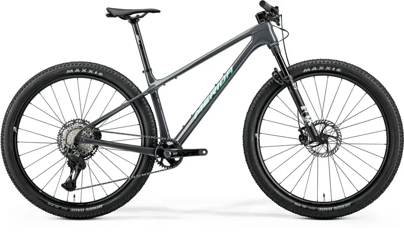 Merida Big Nine XT in Dark Grey Flash Teal