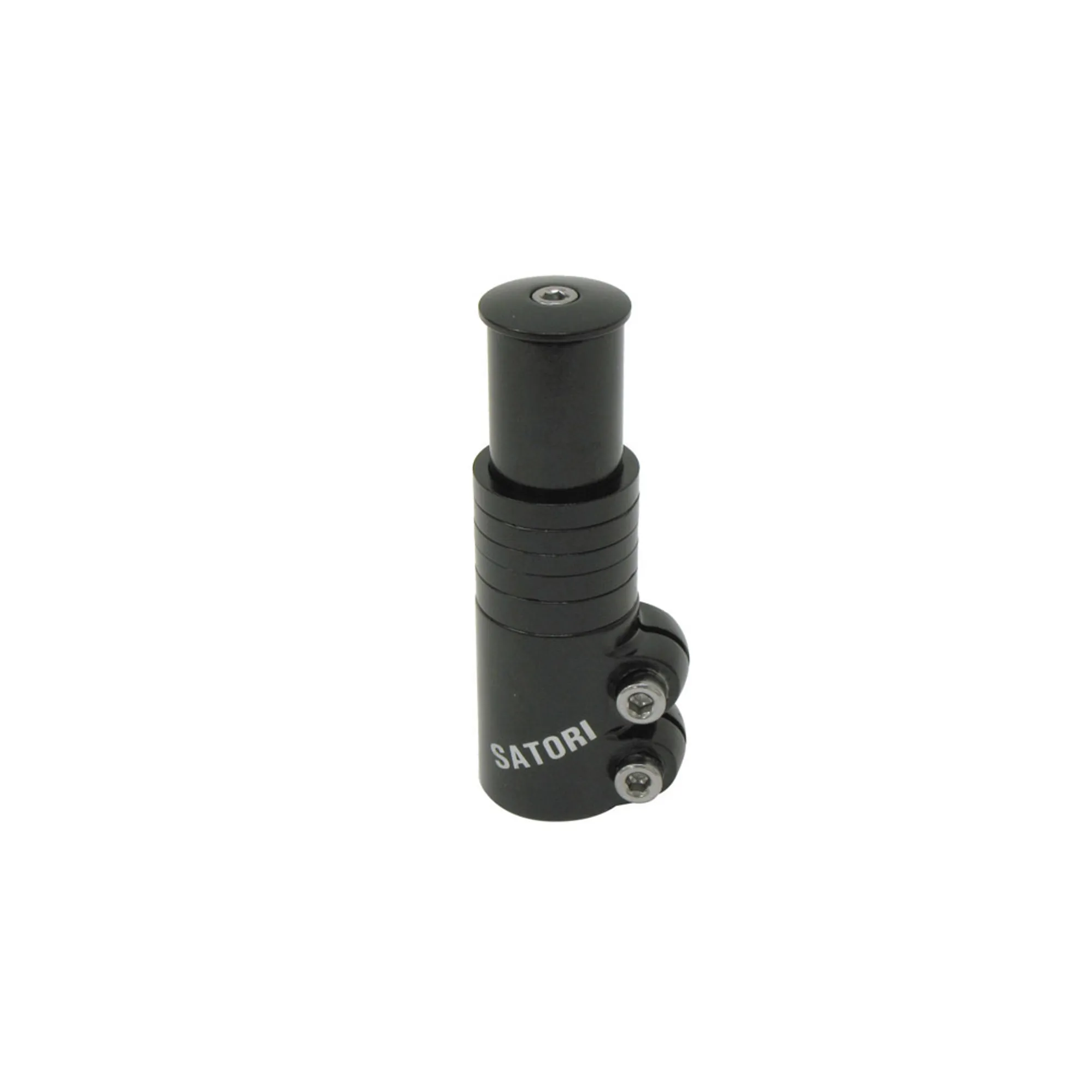 Satori Handlebar Stem Raiser / Riser Black 28.6mm