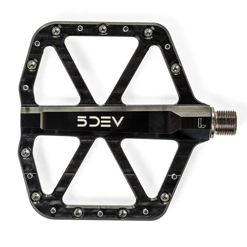5Dev  All Round Pedals Black 106x110mm
