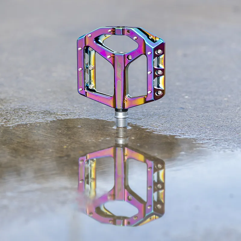 HT Components ANS10 Supreme Pedals in Oil Slick-1