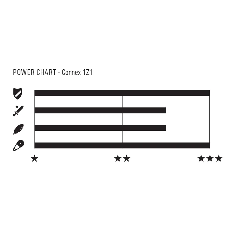 Connex 1Z1 1-speed Galvanised Bicycle Chain - 1/8 - 112L in Silver-1