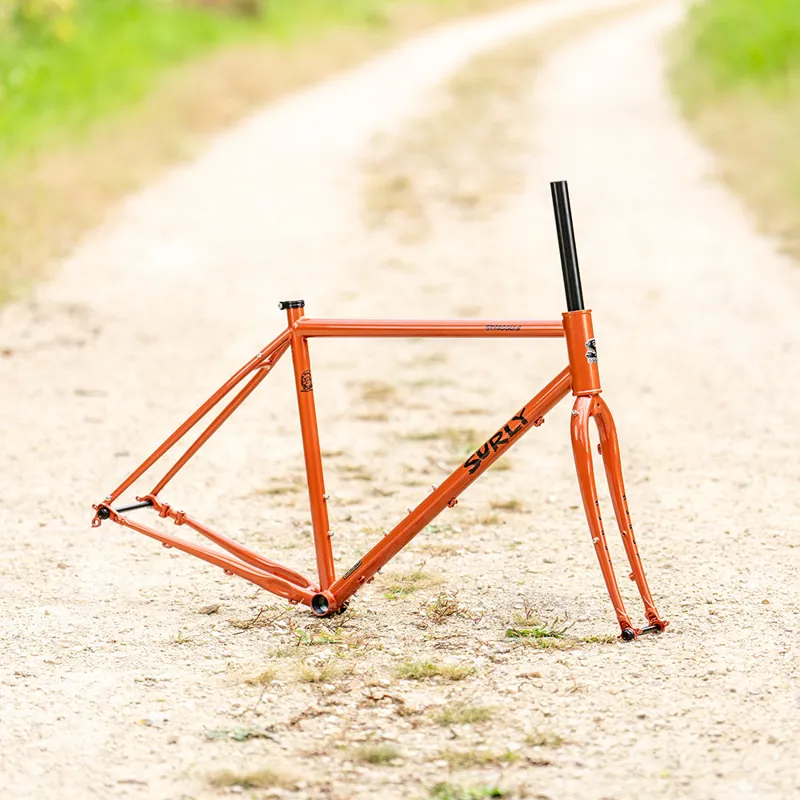 Surly Straggler Frameset - Shaggy Carpet Orange-1