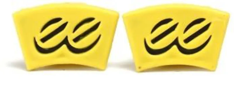 Cane Creek EE Brake Coloured Logo Badge Pair in Yellow