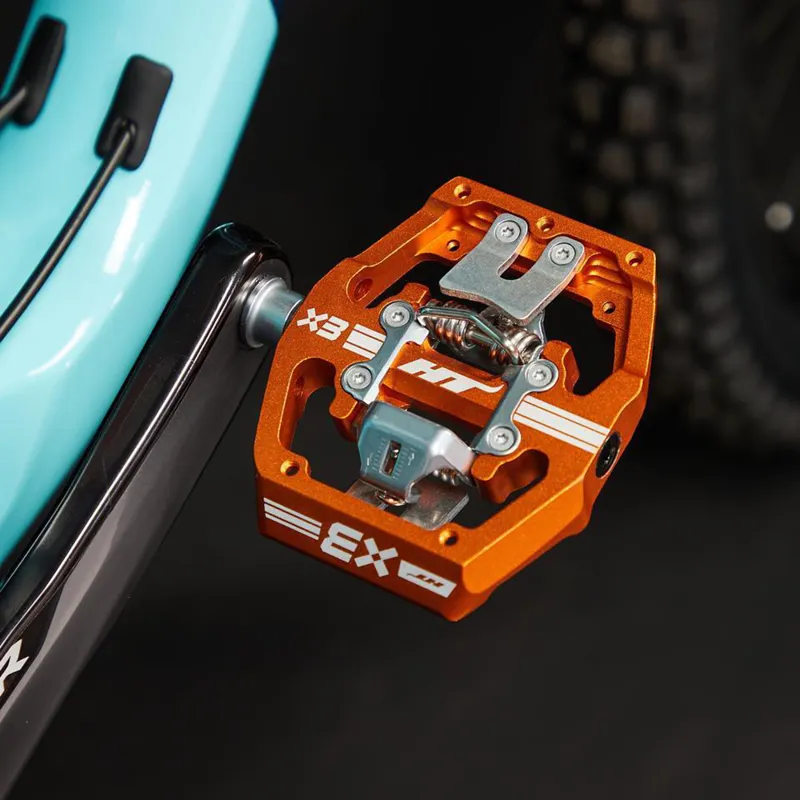 HT Components X3 DH/Enduro Pedals in Orange-4