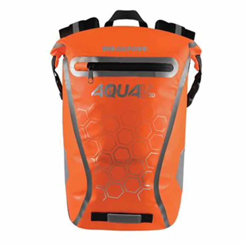 Oxford Aqua V20 Single QR Pannier Bag in Orange