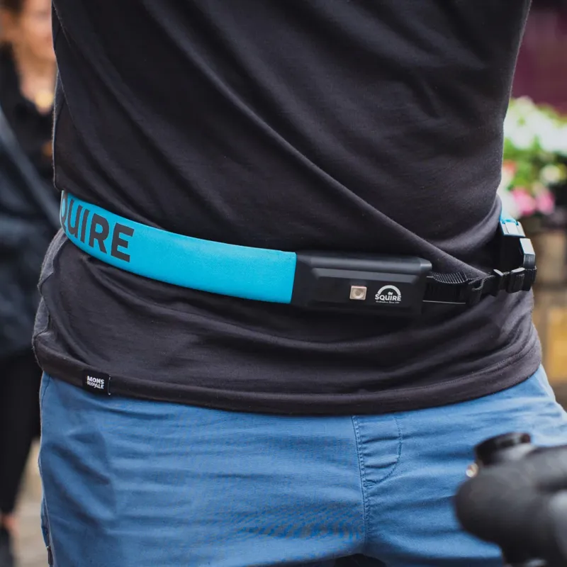 Squire Straplok 35/850 - Tough and Lightweight Wearable Lock Blue-2