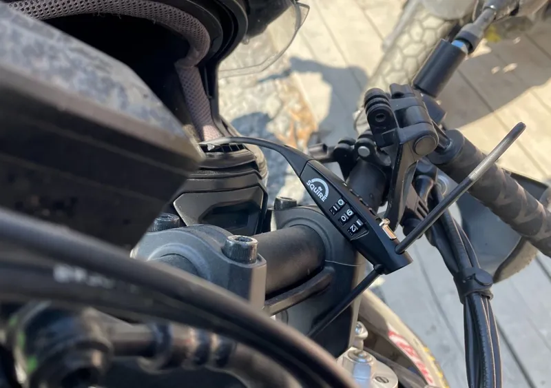 Squire Straplok Combi 10 - Ultra-Lightweight Zip-Tie Style Lock Black-2