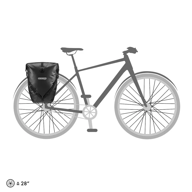 Ortlieb Back Roller Classic Pannier Bags Black-1