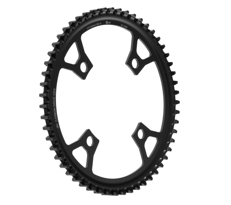 Gates Carbon Drive CDX Front Sprocket - 4-Bolt 104BCD - 55T