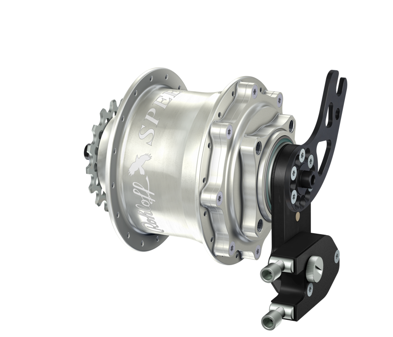 Rohloff - SPEEDHUB 500/14 CC DB - Silver-4