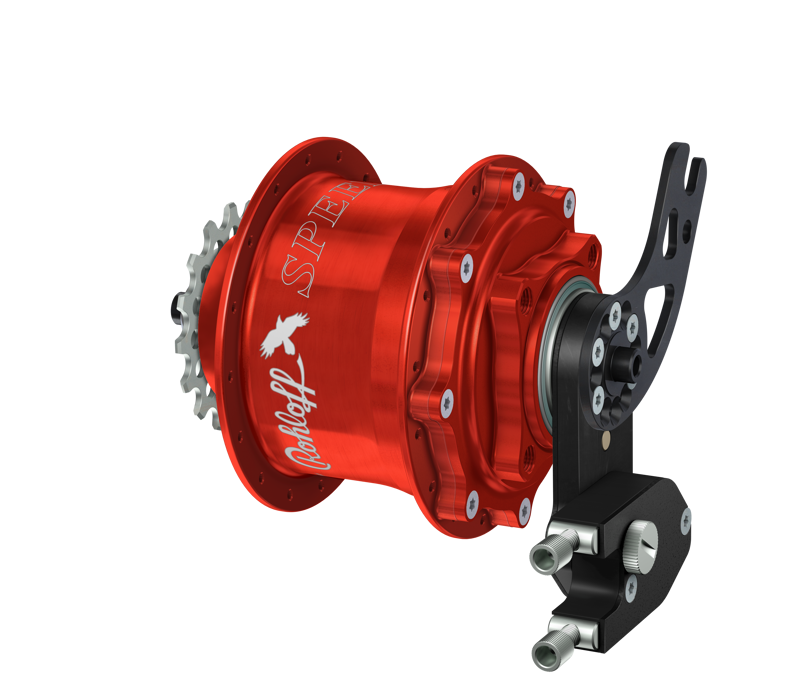 Rohloff - SPEEDHUB 500/14 CC DB - Red-3