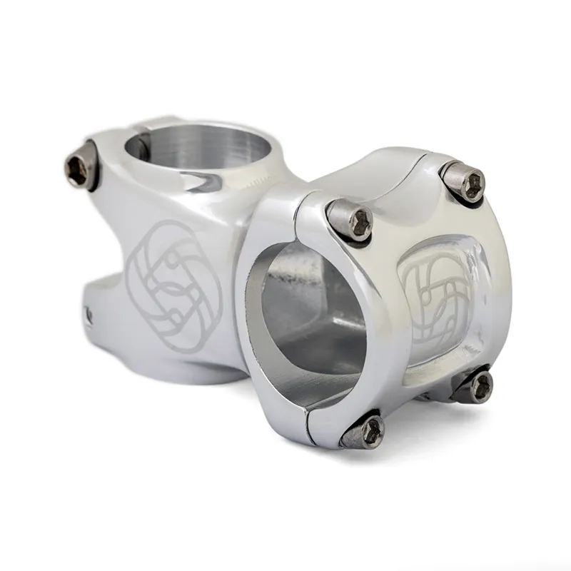 Halo Staff Stem in Silver - 60mm  70mm or 80mm