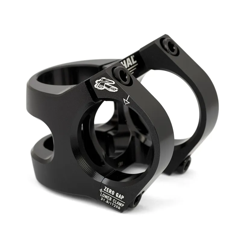 Renthal H/Bar Stems - Apex V2 in Black/Black - 31mm/40mm/50mm-1
