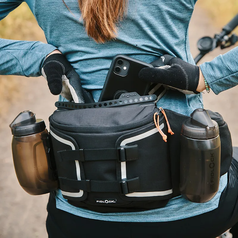Fidlock HIP BELT Double with 450ml Bottle in Black
