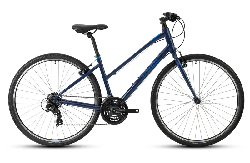 Ridgeback Motion Open Frame Hybrid Bike in Blue