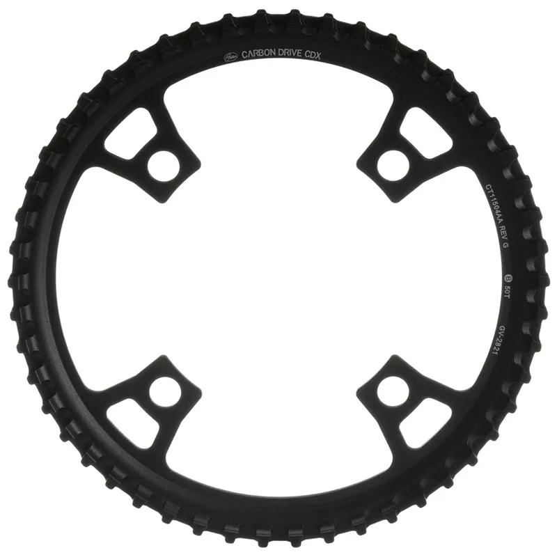 Gates Carbon Drive CDX Front Sprocket - 4-Bolt 104BCD - 50T-1