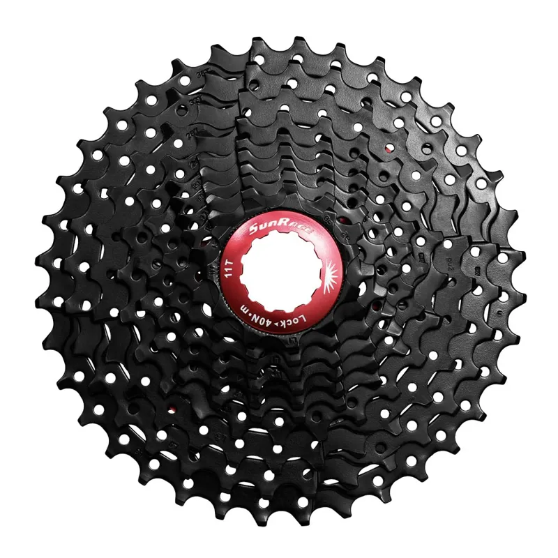 SunRace MX Cassette - 10 Speed - 11-36T - Black or Champagne-2